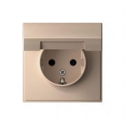 Розетка ArtGallery 16А IP20 с заземл. защ. шторки с крышкой механизм песочн. SE GAL001246 GAL001246