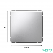 Вывод кабеля ArtGallery механизм алюм. SE GAL000399 GAL000399