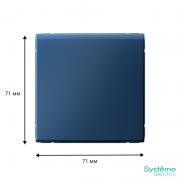 Вывод кабеля ArtGallery механизм аквамарин SE GAL001199 GAL001199