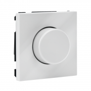 Светорегулятор поворотно-нажимной (диммер) ArtGallery LED RC 400Вт механизм бел. SE GAL000123 GAL000123