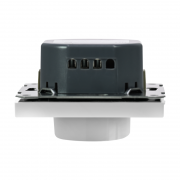 Светорегулятор поворотно-нажимной (диммер) ArtGallery LED RC 400Вт механизм бел. SE GAL000123 GAL000123