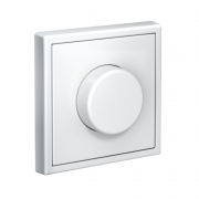 Светорегулятор поворотно-нажимной (диммер) ArtGallery LED RC 400Вт механизм бел. SE GAL000123 GAL000123