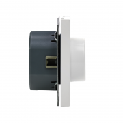 Светорегулятор поворотно-нажимной (диммер) ArtGallery LED RC 400Вт механизм бел. SE GAL000123 GAL000123