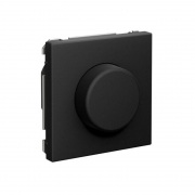 Светорегулятор поворотно-нажимной (диммер) ArtGallery LED RC 400Вт механизм карбон SE GAL001023 GAL001023