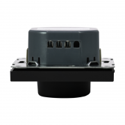 Светорегулятор поворотно-нажимной (диммер) ArtGallery LED RC 400Вт механизм карбон SE GAL001023 GAL001023