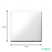 Вывод кабеля ArtGallery механизм лотос SE GAL001399 GAL001399