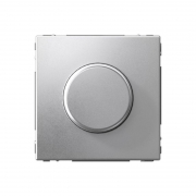 Светорегулятор поворотно-нажимной (диммер) ArtGallery LED RC 400Вт механизм алюм. SE GAL000323 GAL000323