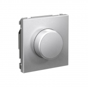 Светорегулятор поворотно-нажимной (диммер) ArtGallery LED RC 400Вт механизм алюм. SE GAL000323 GAL000323