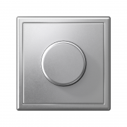 Светорегулятор поворотно-нажимной (диммер) ArtGallery LED RC 400Вт механизм алюм. SE GAL000323 GAL000323