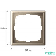 Рамка 1-м ArtGallery шампань SE GAL000501 GAL000501