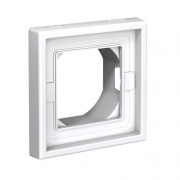 Рамка 1-м ArtGallery IP44 бел. SE GAL440101 GAL440101