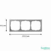 Рамка 3-м ArtGallery универс. алюм. SE GAL000303 GAL000303