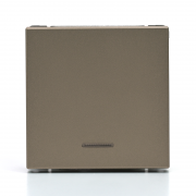 Выключатель 1-кл. ArtGallery (сх. 1а) 10AX с подсветкой механизм шампань SE GAL000513 GAL000513