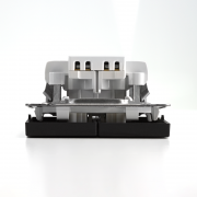 Выключатель 2-кл. ArtGallery (сх. 5) 10AX механизм базальт SE GAL001451 GAL001451