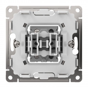 Выключатель 2-кл. ArtGallery (сх. 5) 10AX механизм сталь SE GAL000951 GAL000951