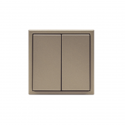 Выключатель 2-кл. ArtGallery (сх. 5) 10AX механизм шампань SE GAL000551 GAL000551