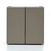 Выключатель 2-кл. ArtGallery (сх. 5) 10AX механизм шампань SE GAL000551 GAL000551