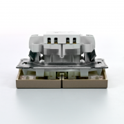 Выключатель 2-кл. ArtGallery (сх. 5) 10AX механизм шампань SE GAL000551 GAL000551