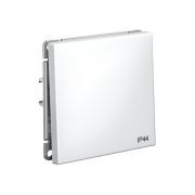 Переключатель 1-кл. ArtGallery IP44 10AX механизм бел. SE GAL440161 GAL440161