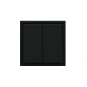 Выключатель 2-кл. ArtGallery (сх. 5) 10AX механизм карбон SE GAL001051 GAL001051