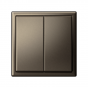 Выключатель 2-кл. ArtGallery (сх. 5) 10AX механизм мокко SE GAL000651 GAL000651