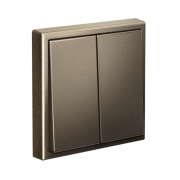 Выключатель 2-кл. ArtGallery (сх. 5) 10AX механизм мокко SE GAL000651 GAL000651