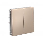 Переключатель 2-кл. ArtGallery (сх. 6/2) 10AX механизм песочн. SE GAL001265 GAL001265