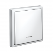 Выключатель 1-кл. ArtGallery (сх. 1а) 10AX с подсветкой механизм бел. SE GAL000113 GAL000113