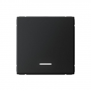 Выключатель 1-кл. ArtGallery (сх. 1а) 10AX с подсветкой механизм карбон SE GAL001013 GAL001013