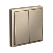 Переключатель 2-кл. ArtGallery (сх. 6/2) 10AX механизм шампань SE GAL000565 GAL000565