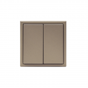 Переключатель 2-кл. ArtGallery (сх. 6/2) 10AX механизм шампань SE GAL000565 GAL000565