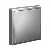 Выключатель 1-кл. ArtGallery (сх. 1) 10AX сталь SE GAL000911 GAL000911