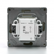 Выключатель 1-кл. ArtGallery (сх. 1) 10AX шампань SE GAL000511 GAL000511