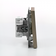 Выключатель 1-кл. ArtGallery (сх. 1) 10AX шампань SE GAL000511 GAL000511