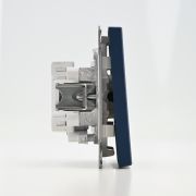 Выключатель 1-кл. ArtGallery (сх. 1а) 10AX с подсветкой механизм аквамарин SE GAL001113 GAL001113