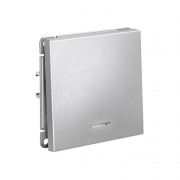 Выключатель 1-кл. ArtGallery (сх. 1а) 10AX с подсветкой механизм алюм. SE GAL000313 GAL000313