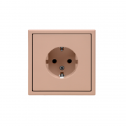 Розетка ArtGallery 16А с заземл. механизм песочн. SE GAL001243 GAL001243