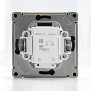 Выключатель 1-кл. ArtGallery (сх. 1а) 10AX с подсветкой механизм мокко SE GAL000613 GAL000613