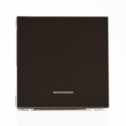 Выключатель 1-кл. ArtGallery (сх. 1а) 10AX с подсветкой механизм мокко SE GAL000613 GAL000613