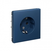Розетка ArtGallery 16А с заземл. механизм аквамарин SE GAL001143 GAL001143