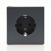 Розетка ArtGallery 16А с заземл. механизм грифель SE GAL000743 GAL000743