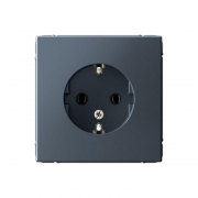Розетка ArtGallery 16А с заземл. механизм грифель SE GAL000743 GAL000743