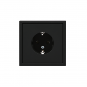 Розетка ArtGallery 16А с заземл. механизм карбон SE GAL001043 GAL001043