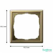 Рамка 1-м ArtGallery зол. SE GAL001601 GAL001601