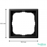 Рамка 1-м ArtGallery карбон SE GAL001001 GAL001001