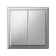 Переключатель 2-кл. ArtGallery (сх. 6/2) 10AX механизм алюм. SE GAL000365 GAL000365