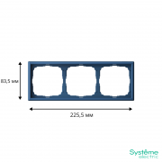 Рамка 3-м ArtGallery универс. аквамарин SE GAL001103 GAL001103