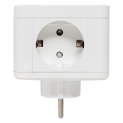 Разветвитель 3-м куб 2 гнезда 2хUSB 2.4А + тип C + ночник EKF UBA-CUB-T2-TC UBA-CUB-T2-TC