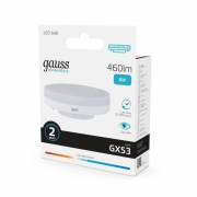 Лампа светодиодная Elementary GX53 9Вт 4100К Gauss 83829 83829