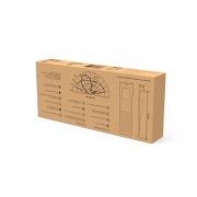 Светильник светодиодный Avenue 355х155х57 50Вт 5000К 5000лм IP65 190-250В уличный КСС 